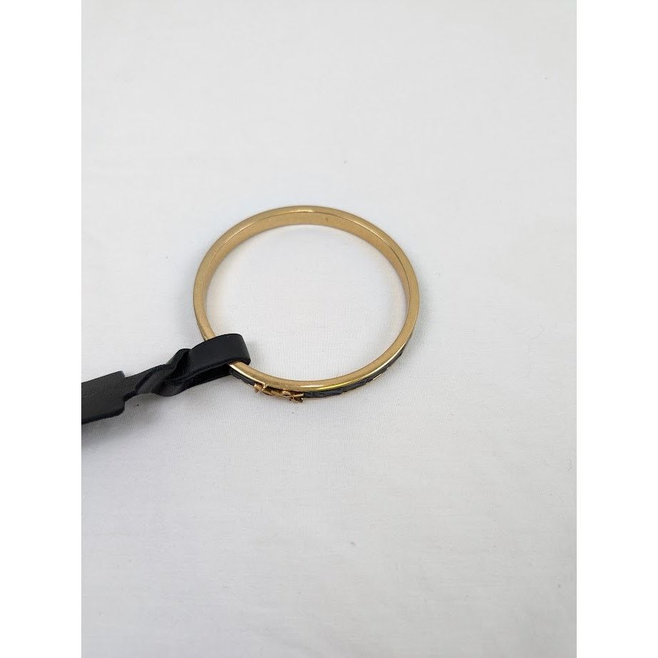 Saint Laurent Paris o1rshd1 Size: L / Bracelet in Gold/Black Size ONE SIZE - 3 Thumbnail