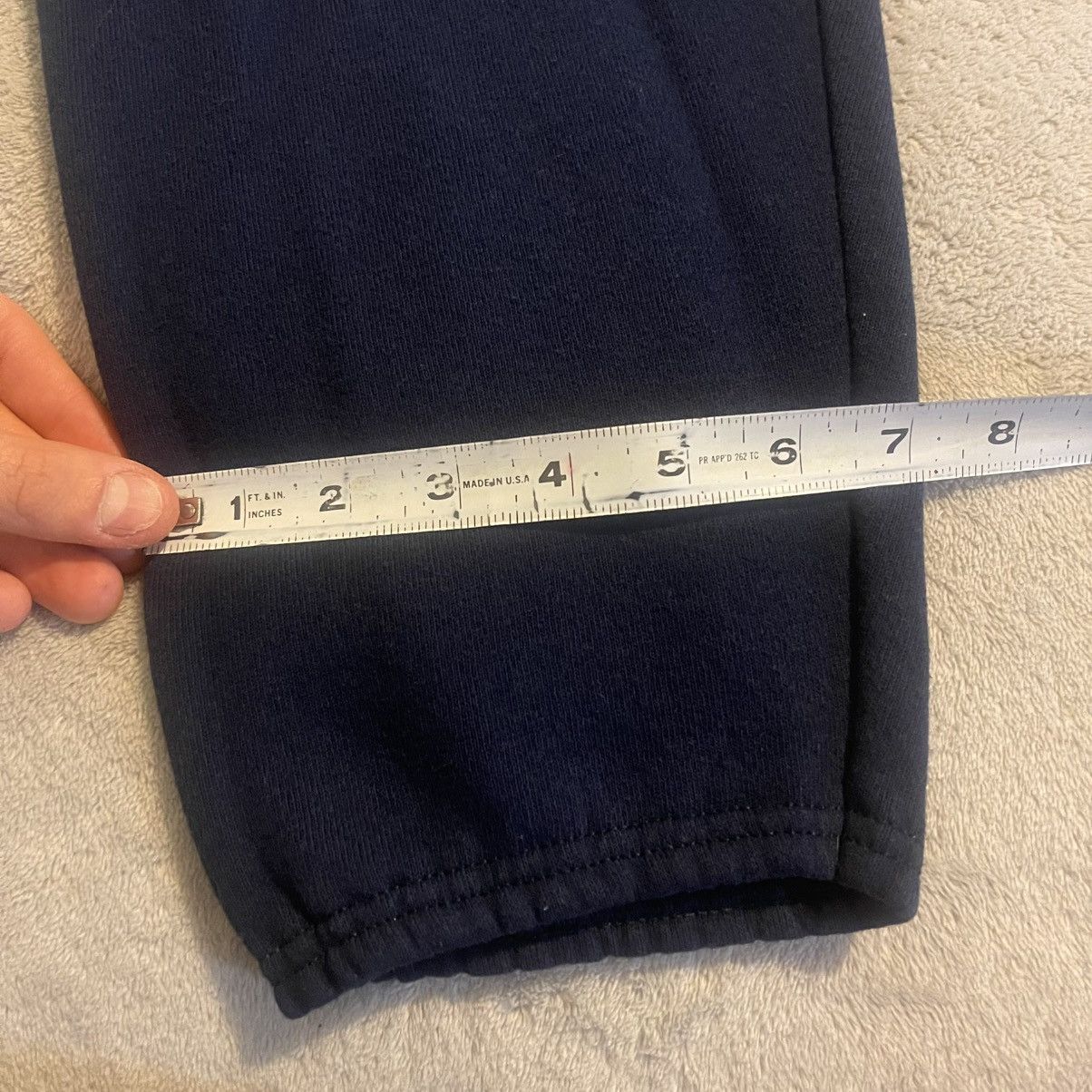 Soffe Vintage Soffe Sweatpants Men XL Blue 90s Joggers Fleece Size US 36 / EU 52 - 8 Thumbnail