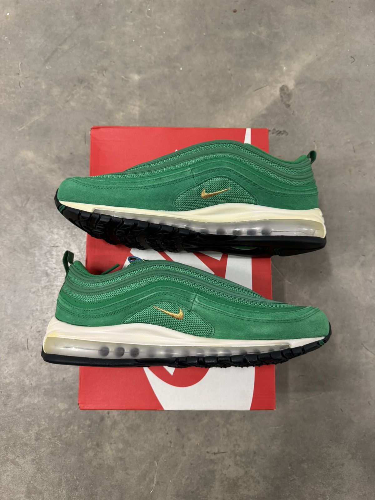 Nike Nike Air Max 97 QS Olympic Rings Green Size 11 Size US 11 / EU 44 - 3 Thumbnail
