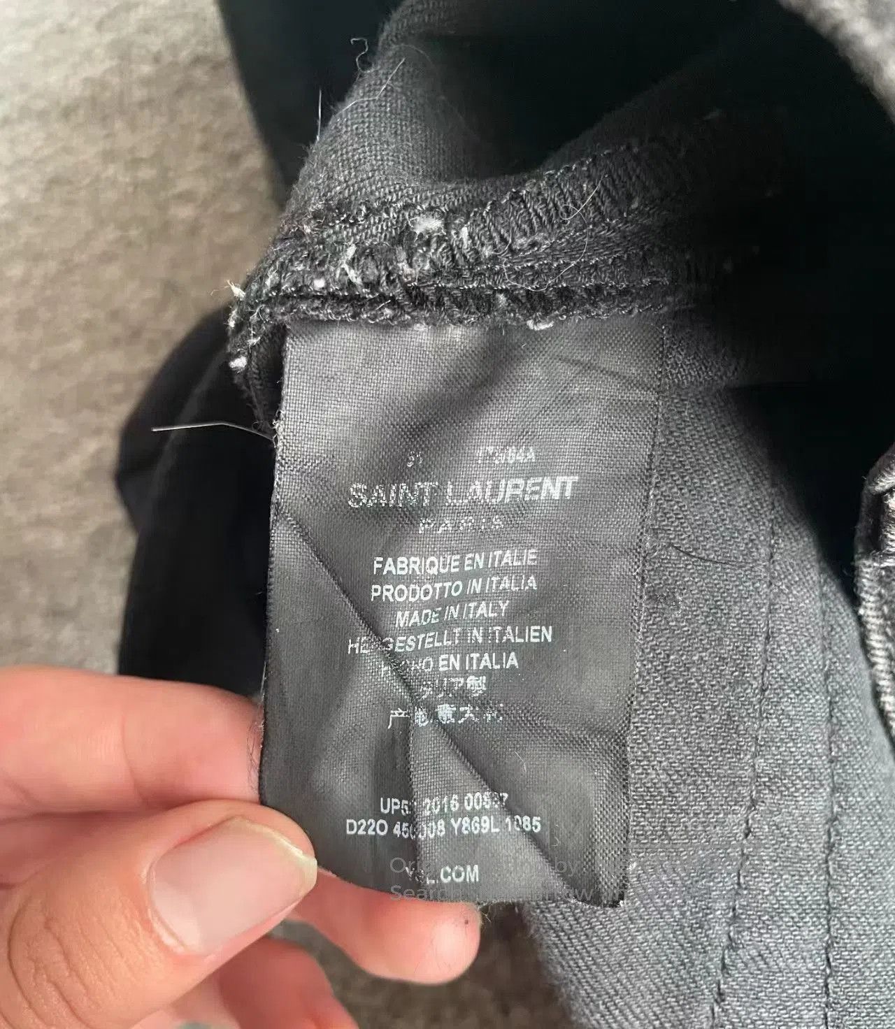 Saint Laurent Paris Saint Laurent slp16ss. Size US 31 - 8 Thumbnail