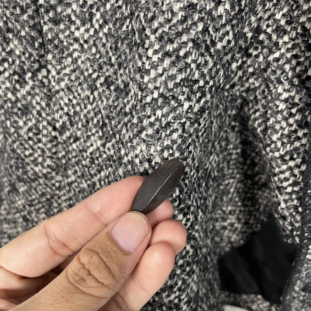 Japanese Brand Japanese Designer Noriko Herringbone Cascading Front Jacket Size S / US 4 / IT 40 - 14 Thumbnail