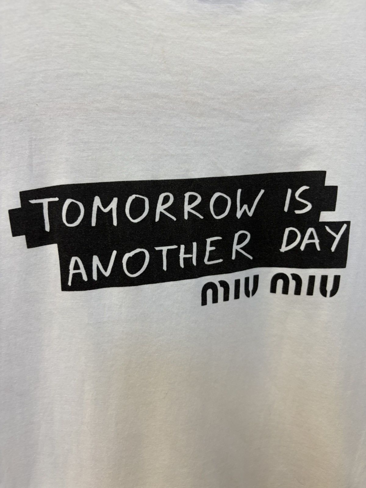 Miu Miu One Day Love T Shirt Size US M / EU 48-50 / 2 - 6 Thumbnail