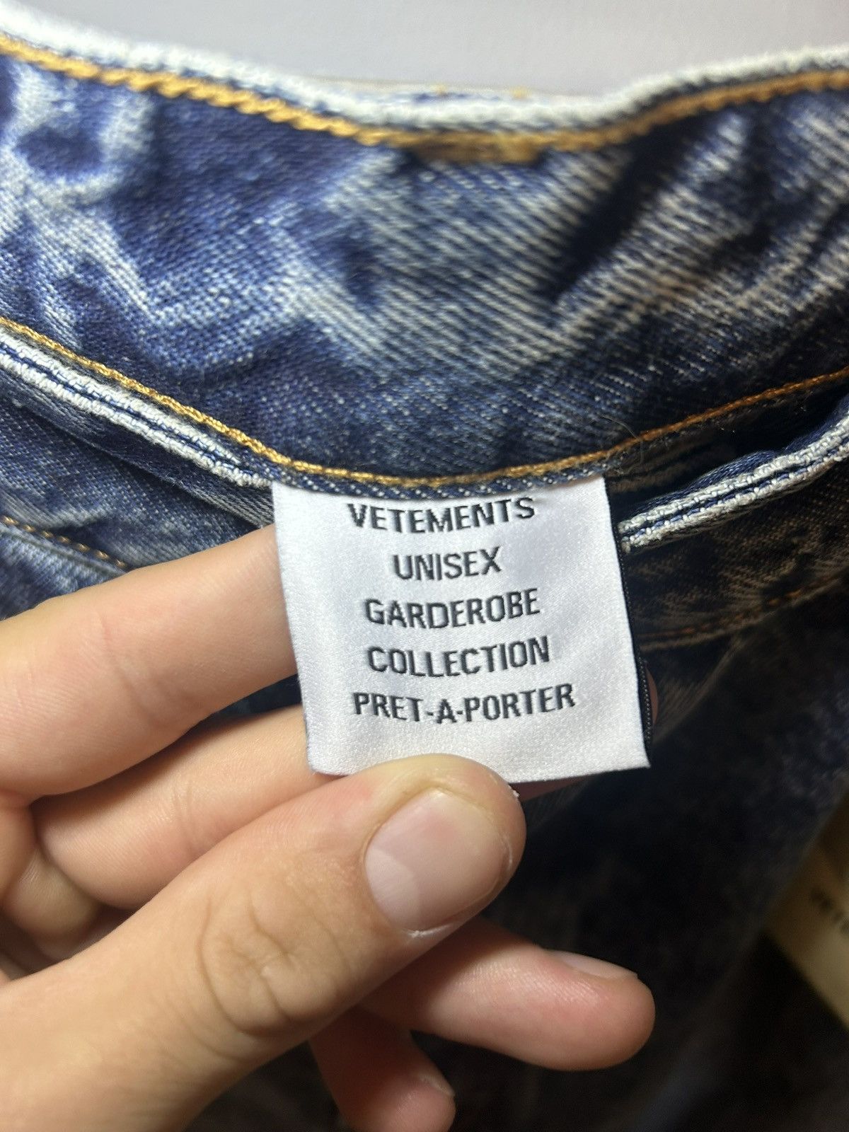 Vetements Vetements baggy patched knee distressed jeans Size US 34 / EU 50 - 3 Thumbnail