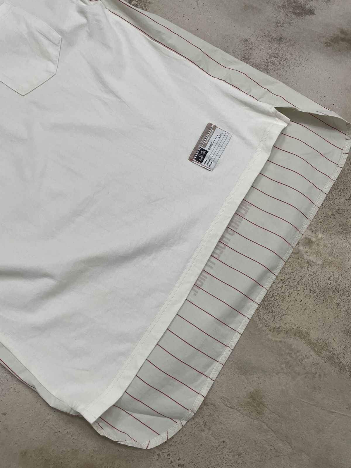 GU × Maison MIHARA YASUHIRO Cream Oversize Baseball Jersey Im Future Good Inspiration Size US M / EU 48-50 / 2 - 4 Thumbnail