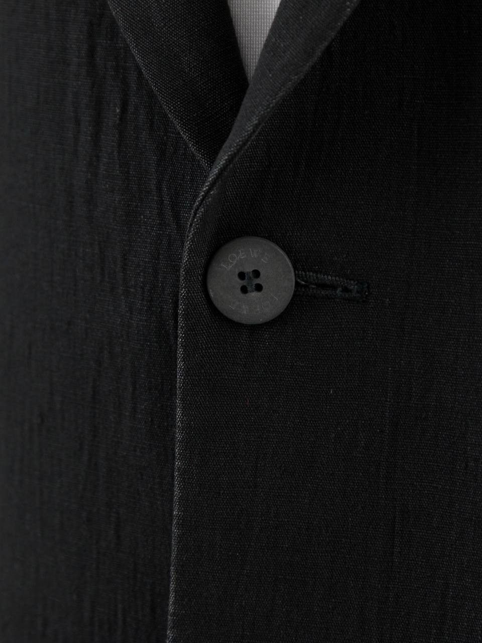 Loewe LOEWE Linen black jacket Size 54R - 4 Thumbnail