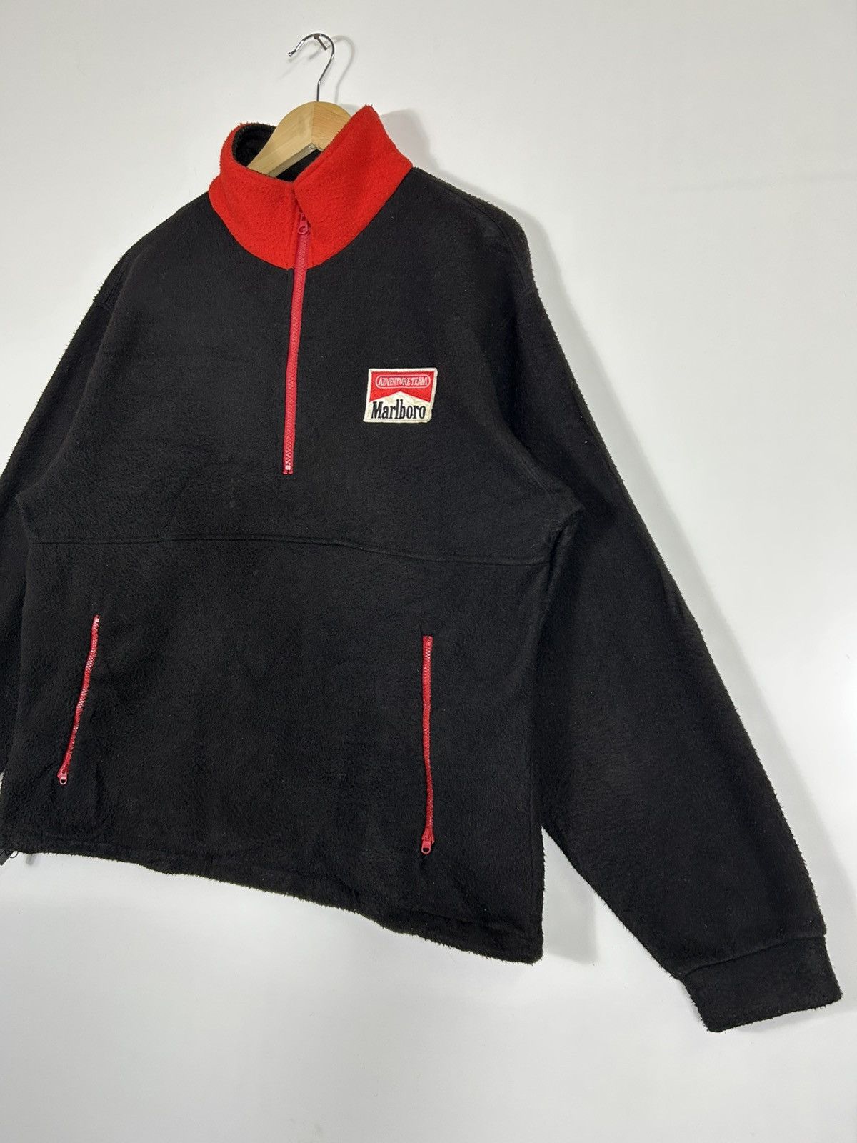 Marlboro Adventure Team ⚡️Vintage Marlboro Adventure Team Fleece Half Zipper Swtshirt Size US M / EU 48-50 / 2 - 3 Thumbnail