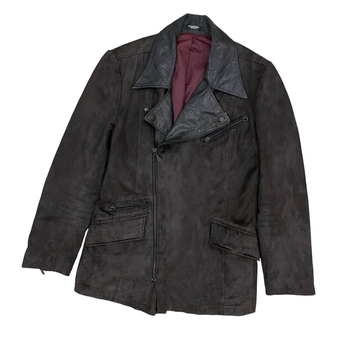 Japanese Brand Vintage Tornado Mart Synthetic Leather Part Jacket Size M / US 6-8 / IT 42-44 - 4 Thumbnail