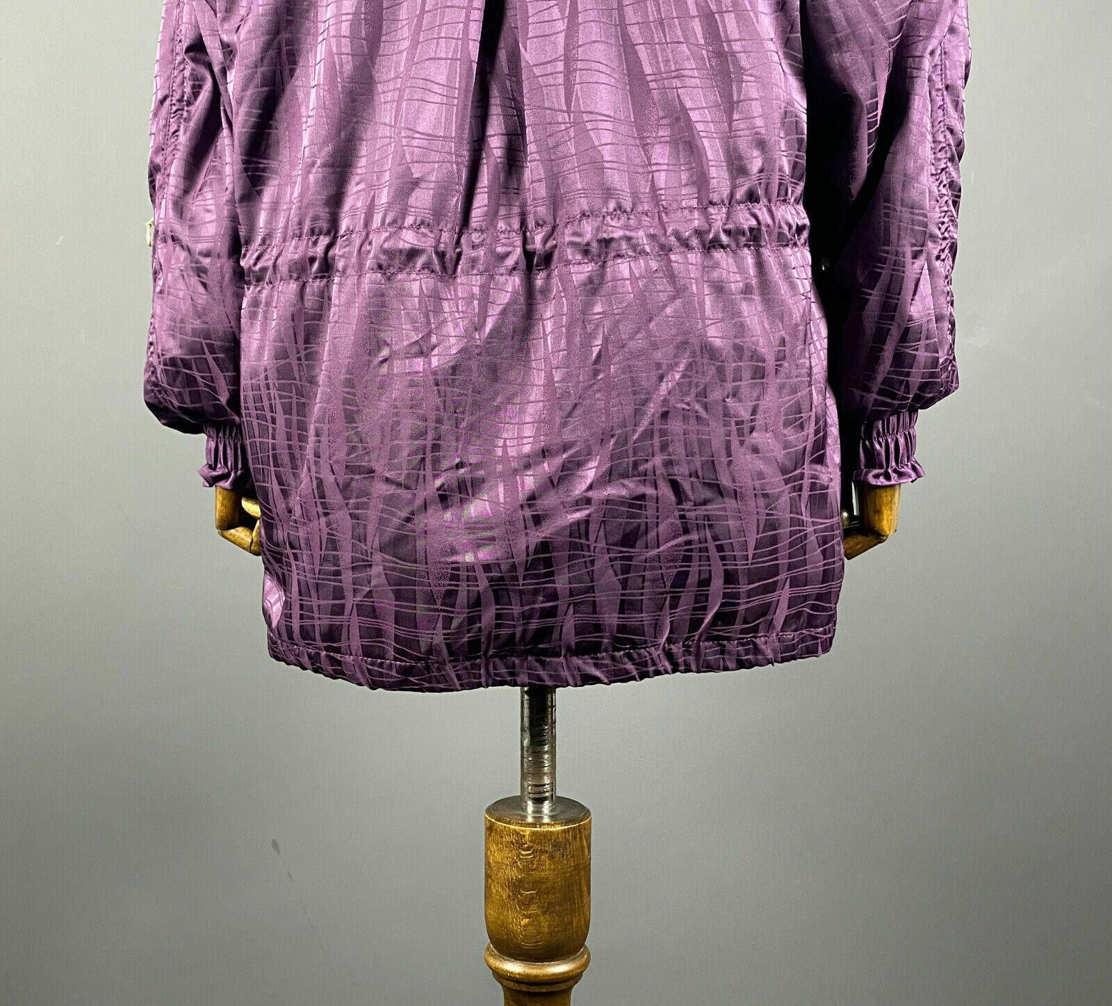 Descente Ladies Descente Purple Vintage Ski Jacket Size F38 USA8 Size M / US 6-8 / IT 42-44 - 8 Thumbnail