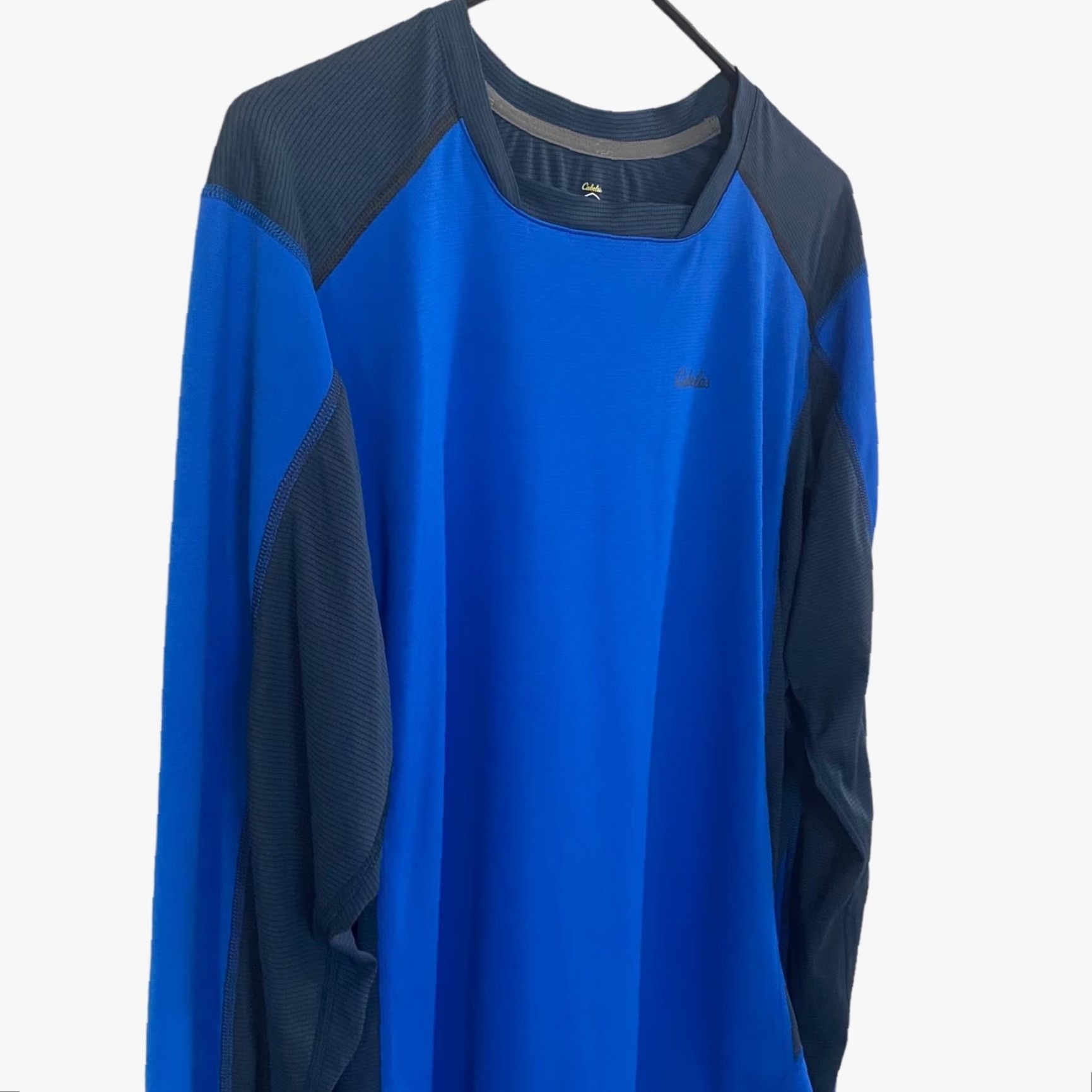 Vintage Cabela's XPG Athletic Base-Layer Shirt Long-Sleeve Mens Large Blue Running Size US L / EU 52-54 / 3 - 3 Thumbnail