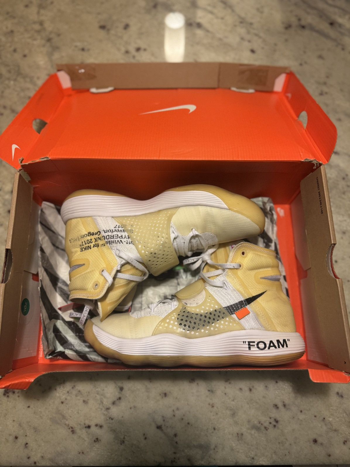 Off White Nike Hyperdunk | Grailed