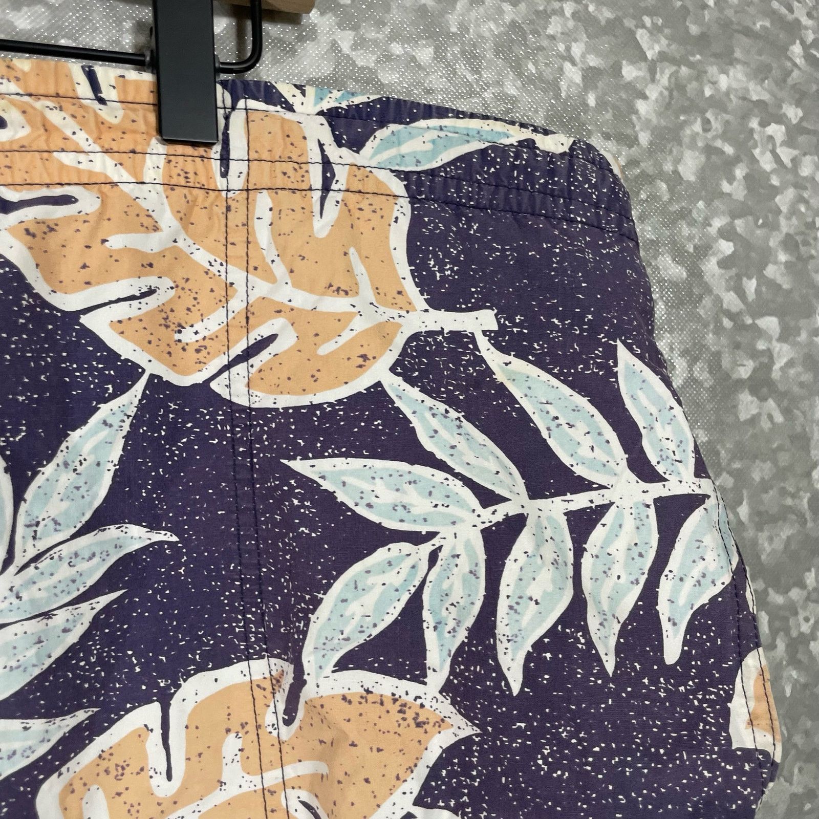 Vintage Newport Blue Men's Blue Vintage 90's Swim Trunks - Size XL Size US 44 / EU 60 - 2 Thumbnail