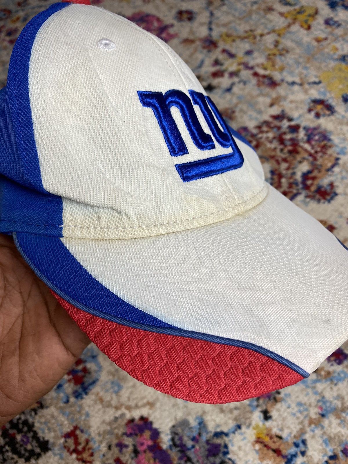 Reebok Classic Reebok NY New York Giants NFL Equipments Onfield Hat Size 42 - 8 Thumbnail