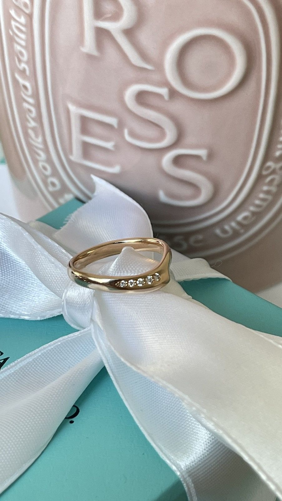 Tiffany & Co. Tiffany & Co. Elsa Peretti Open Heart Ring RG size 5.5 NEW Size ONE SIZE - 17 Thumbnail