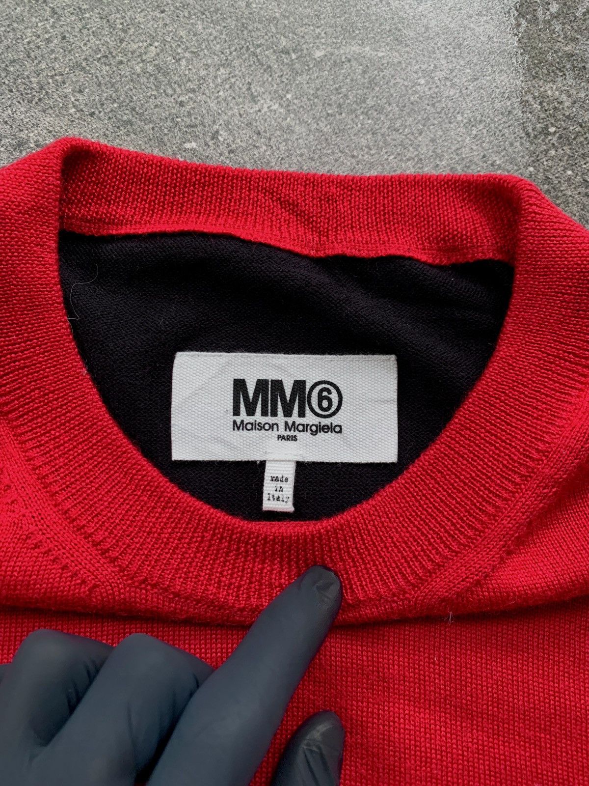 Maison Margiela FREE TAX! MM6 Two Tone Batwing Sweater Size US S / EU 44-46 / 1 - 7 Thumbnail