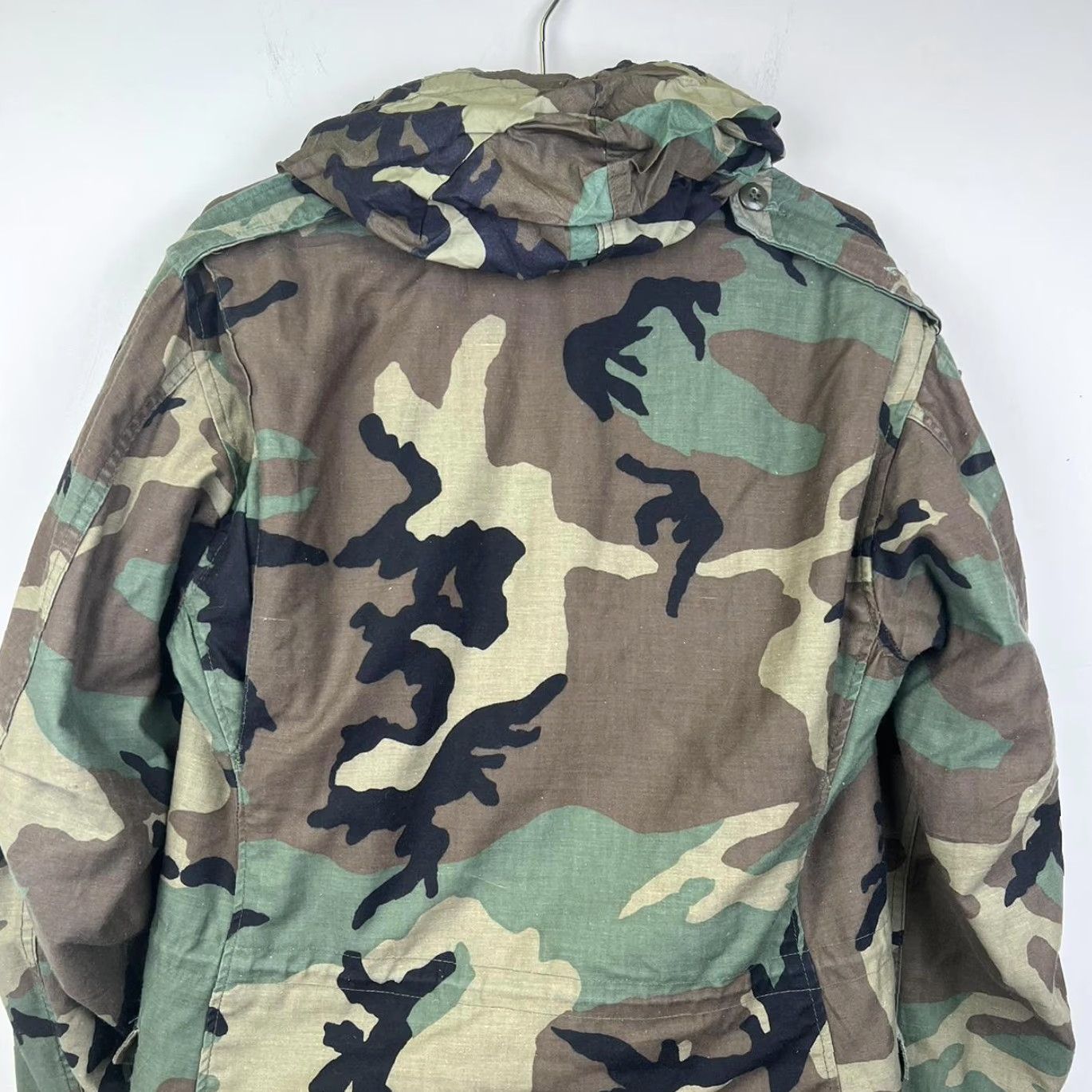 Vintage VINTAGE American Vintage Military Jacket Camouflage Nylon Green Men S Jacket Regular Size Men's Jacket Size US S / EU 44-46 / 1 - 4 Thumbnail