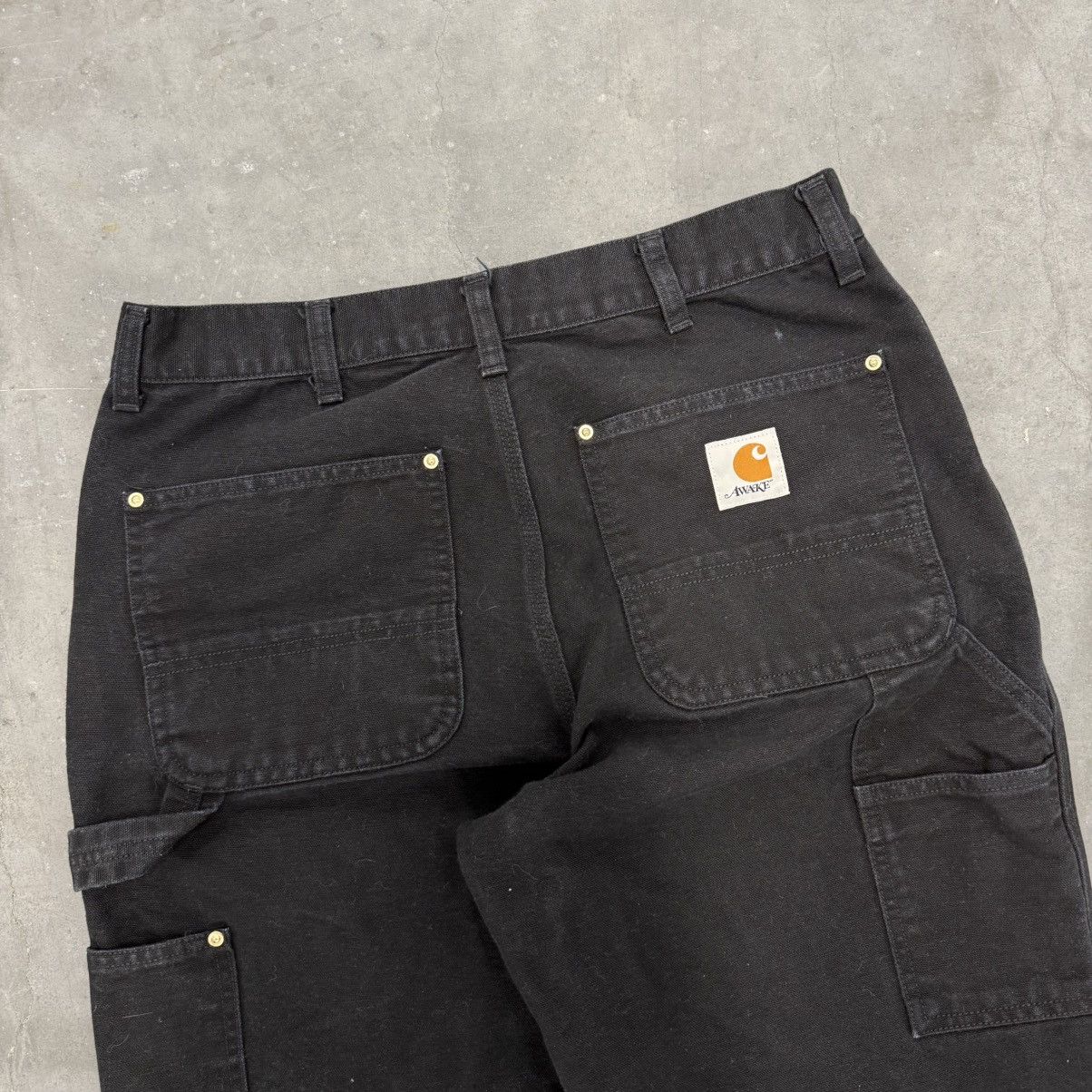 Awake NY × Carhartt × Carhartt Wip RARE AWAKE NY X CARHARTT WIP DOUBLE KNEE EMBROIDERED PANTS Size US 32 / EU 48 - 11 Thumbnail