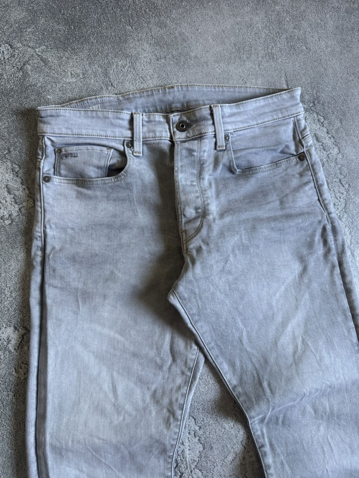 G-Star G star raw 33/32 3301 straight tapered denim pants jeans Size US 33 - 8 Thumbnail