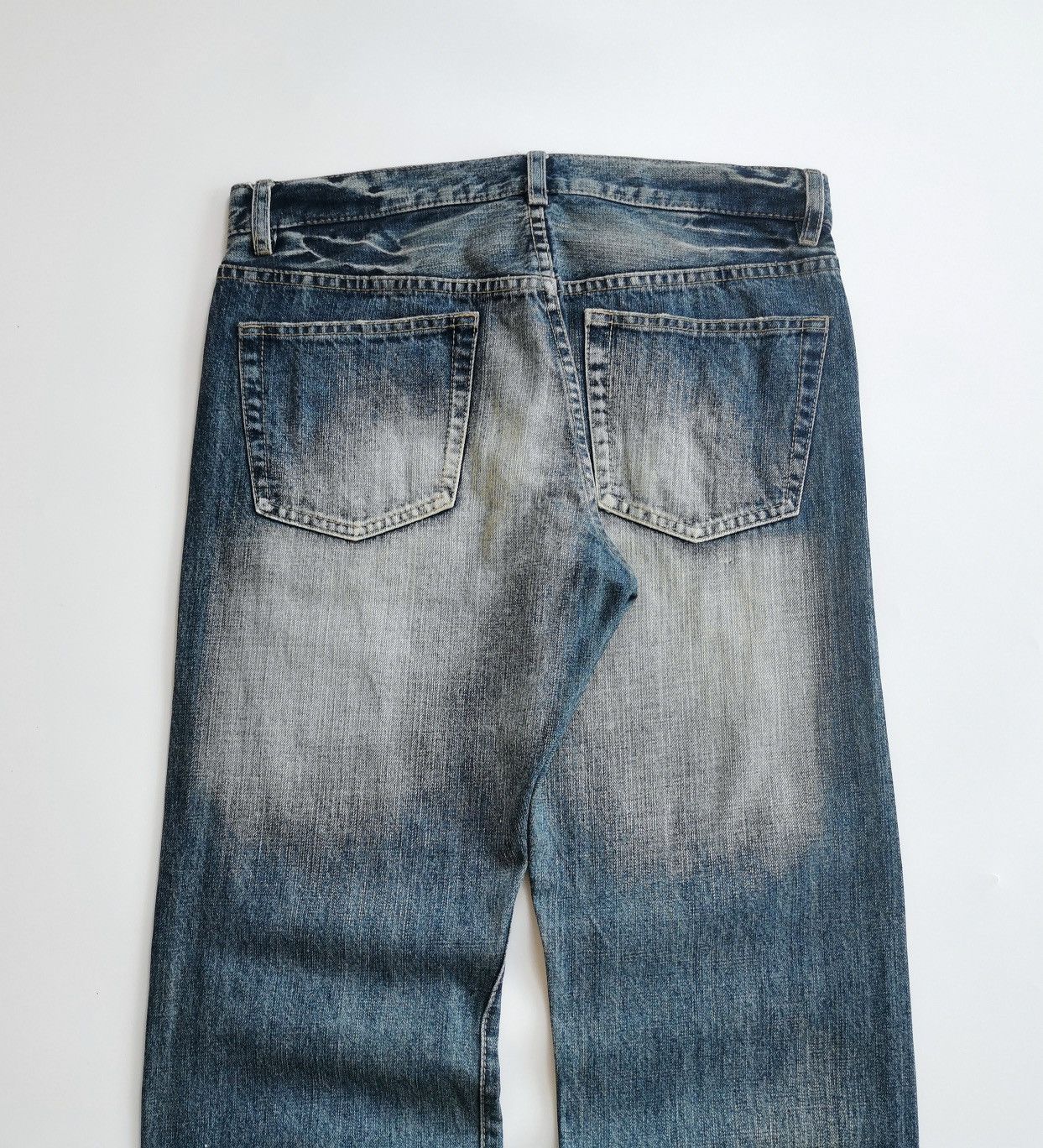 Takeo Kikuchi Takeo Kikuchi Patchwork Bleach Splash Jeans ERD Grunge Size US 34 / EU 50 - 8 Thumbnail