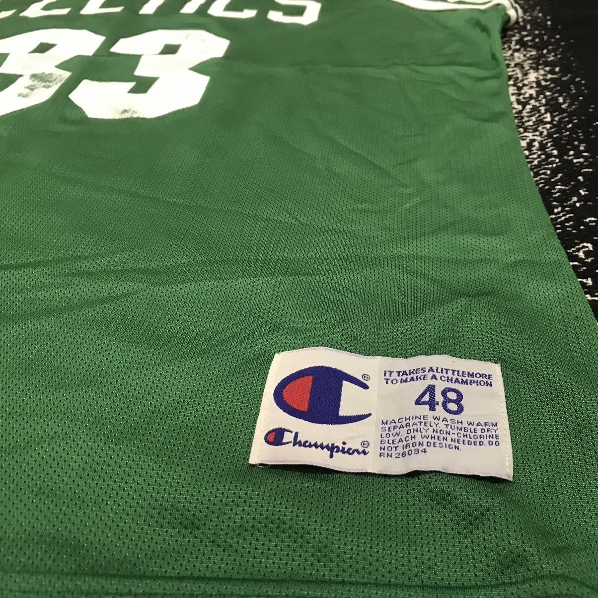 Other Vintage 90’s Boston Celtic Larry Bird NBA Jersey Champion Size US XL / EU 56 / 4 - 6 Thumbnail