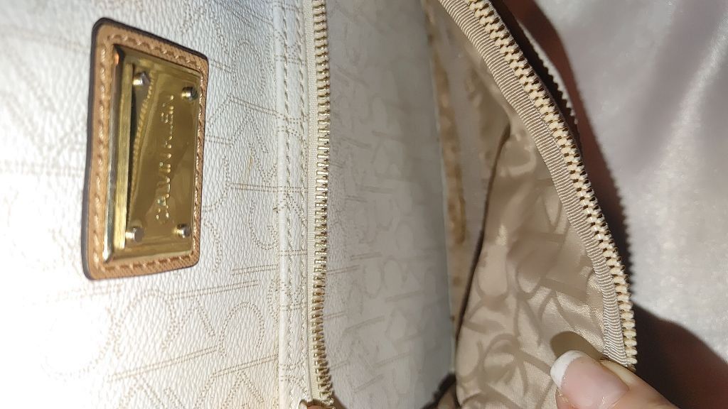 Calvin Klein Calvin Klein Millie Signature Backpack in Vegan Leather Size ONE SIZE - 8 Thumbnail