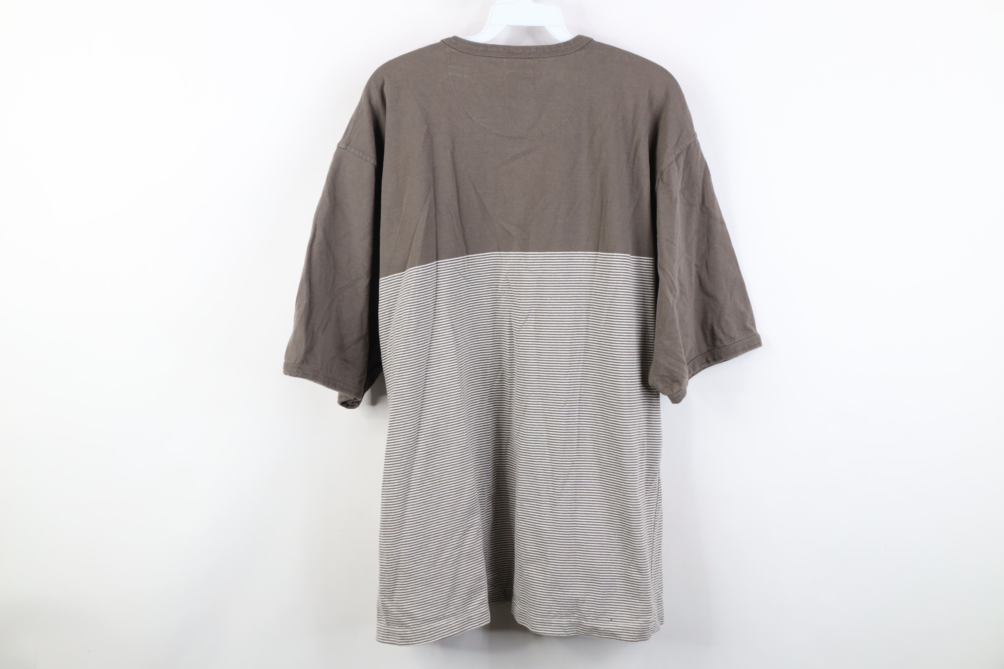 Nike Vintage 90s Y2K Nike Golf Mini Swoosh Block Striped T-Shirt Size US XL / EU 56 / 4 - 11 Thumbnail