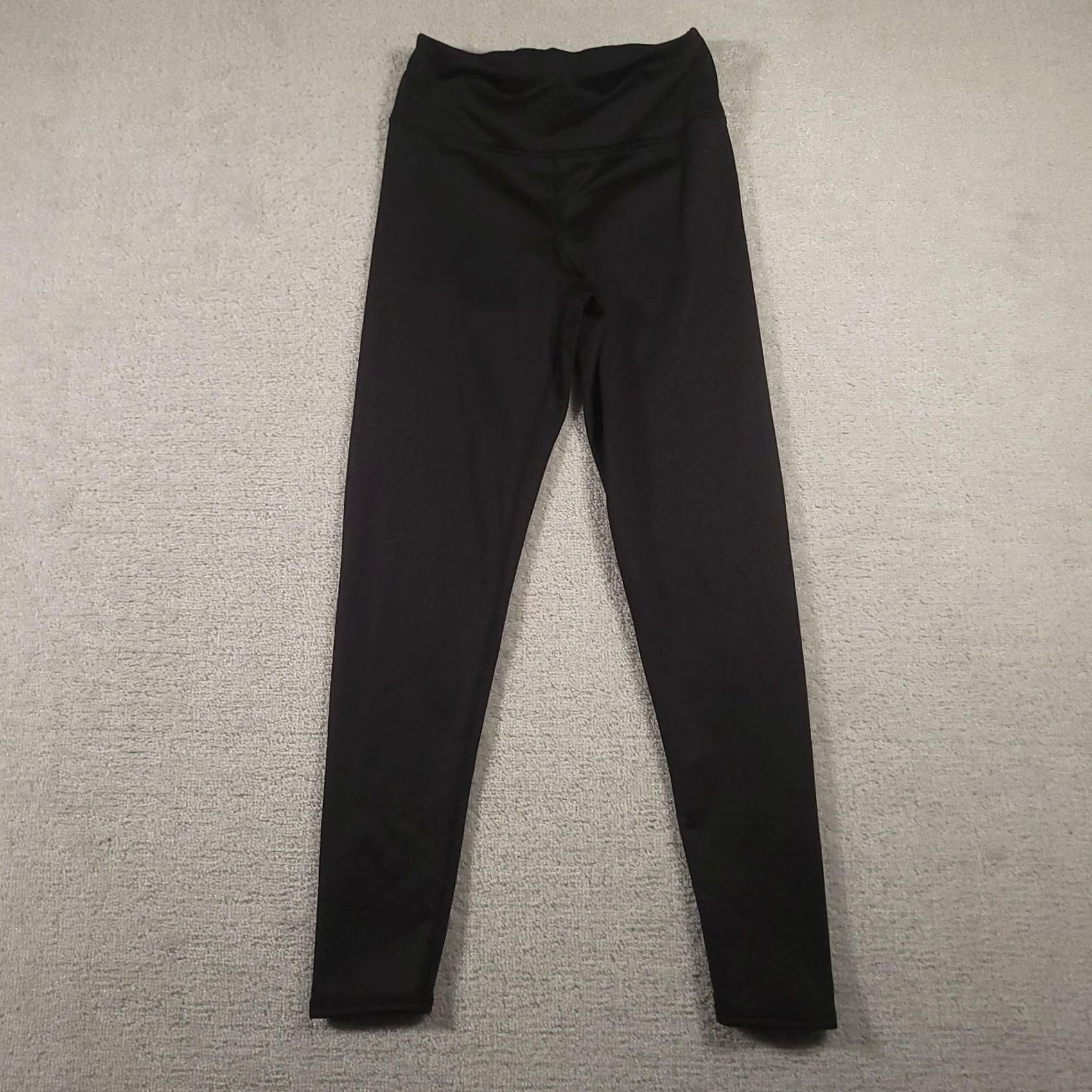 Vintage Cuddl Duds ClimateRight Leggings Womens S Black Thermal Guard Base Layer Size 28" / US 6 / IT 42 - 2 Thumbnail