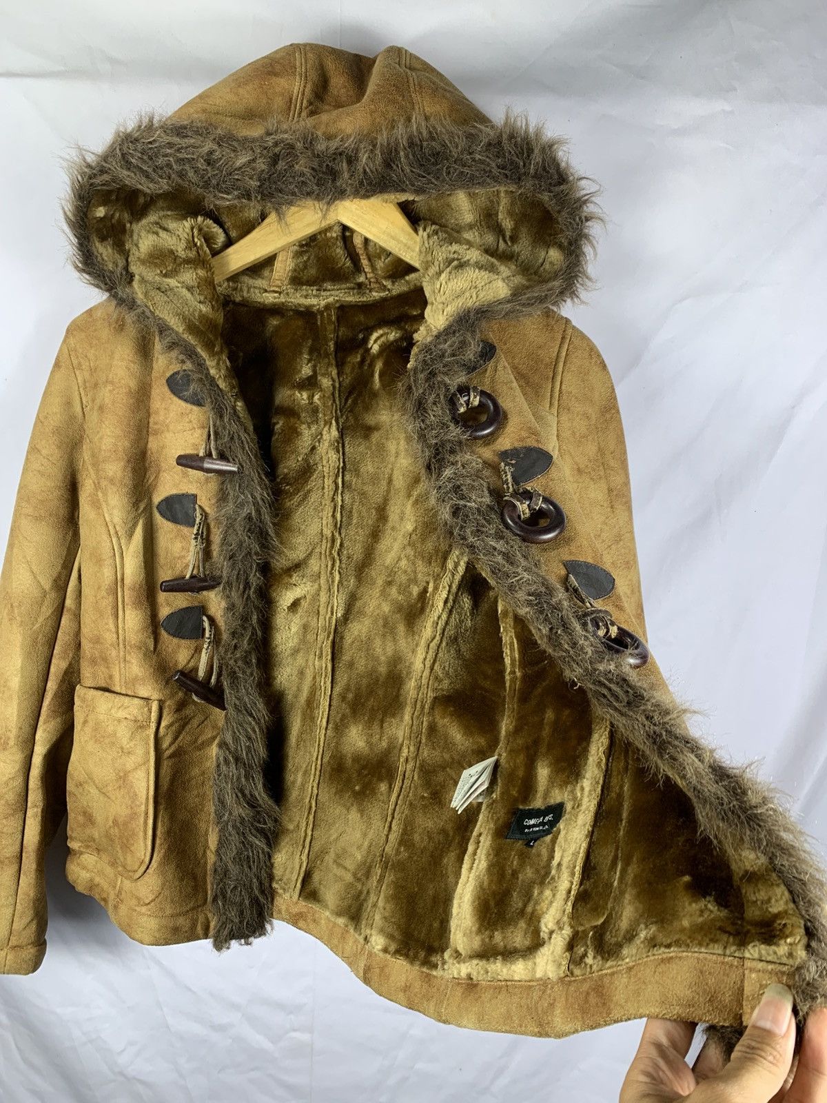 14th Addiction Faux Fur Comme Ca Boys Distressed Hoodie Lgb style Size US M / EU 48-50 / 2 - 3 Thumbnail