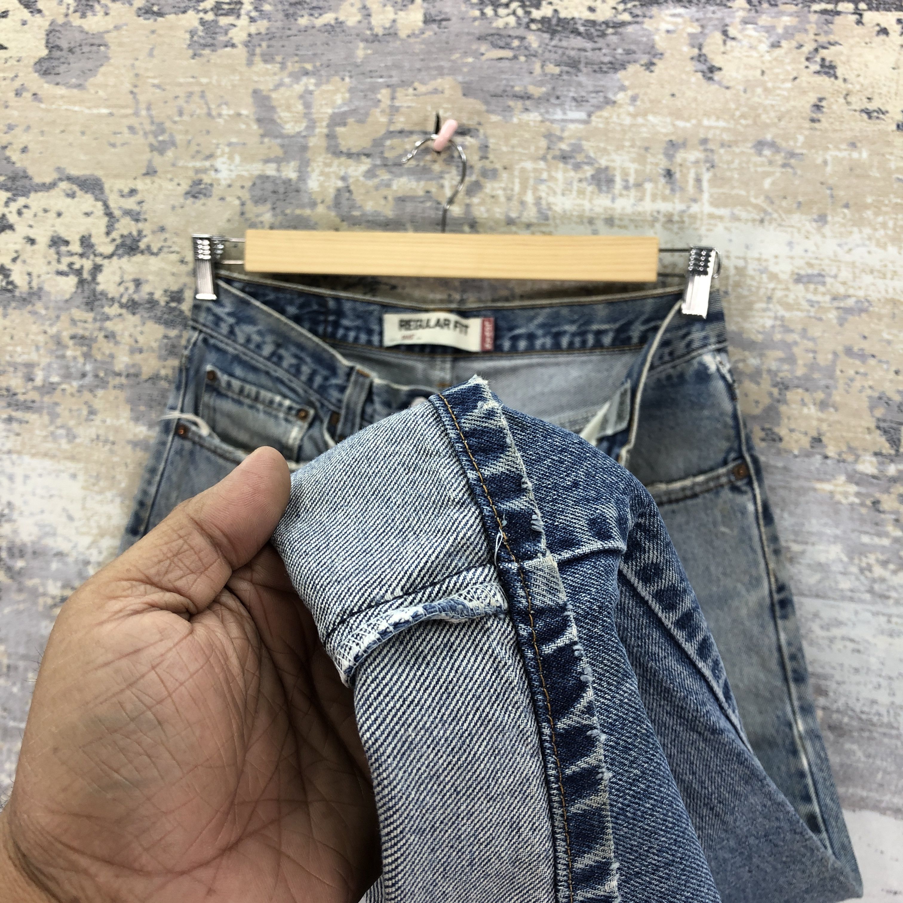 Levi's Vintage Dirty Levis 505 Jeans Levi's Faded Stonewash Denim Size US 30 / EU 46 - 8 Thumbnail