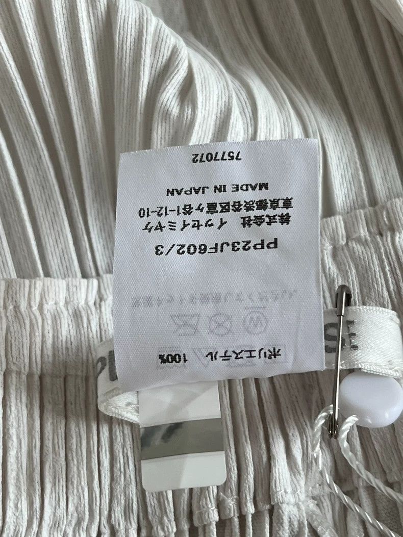 Issey Miyake Issey Miyake size:3 White pleated pants Size 42" / US 20 - 4 Thumbnail