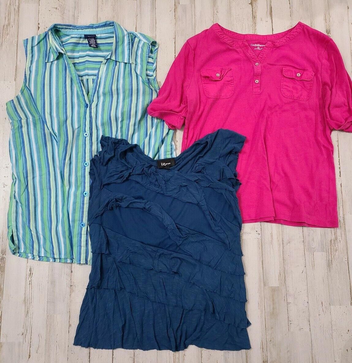 Croft & Barrow Womens Extra Large Lot Tops Shirts Croft And Barrow Size XL / US 12-14 / IT 48-50 - 1 Thumbnail