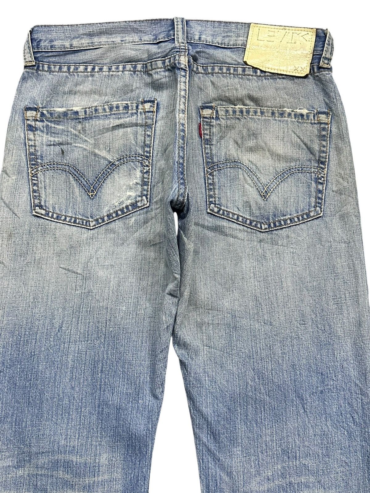 Levi's Levis 502 Vintage 90's With Distressed and Baggy Style Faded Size US 33 - 5 Thumbnail