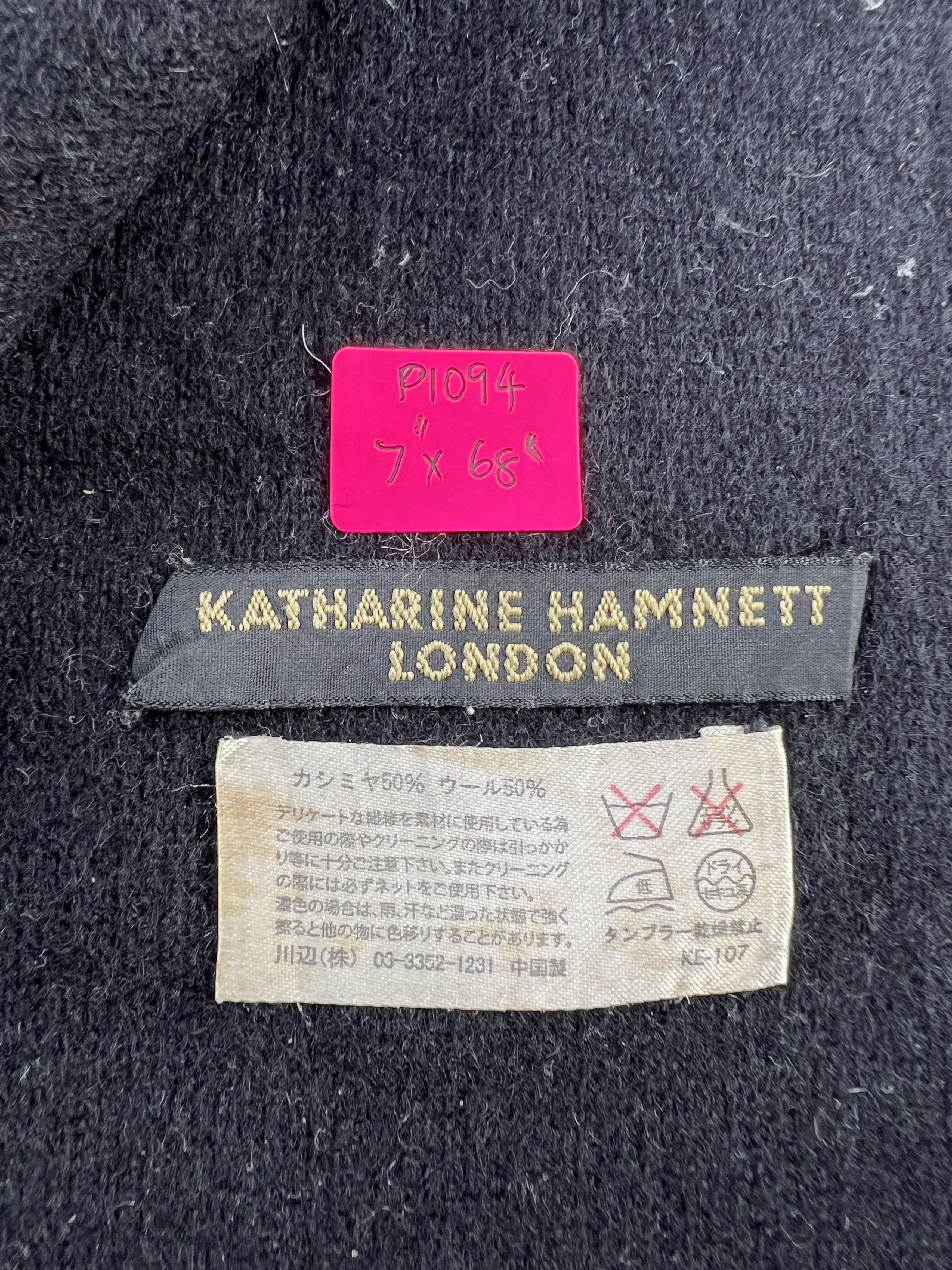Katharine Hamnett London Katharine Hamnett Scarf / Muffler / Neckwear P1094 Size ONE SIZE - 4 Thumbnail