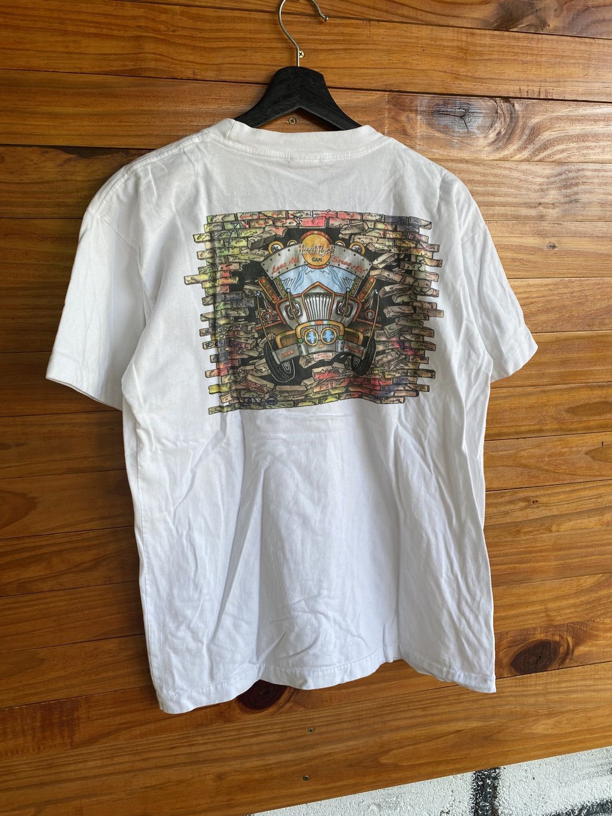 Hard Rock Cafe Vintage Hard Rock Cafe Makati Philippines T-Shirt 1990s Whit Size US M / EU 48-50 / 2 - 5 Thumbnail