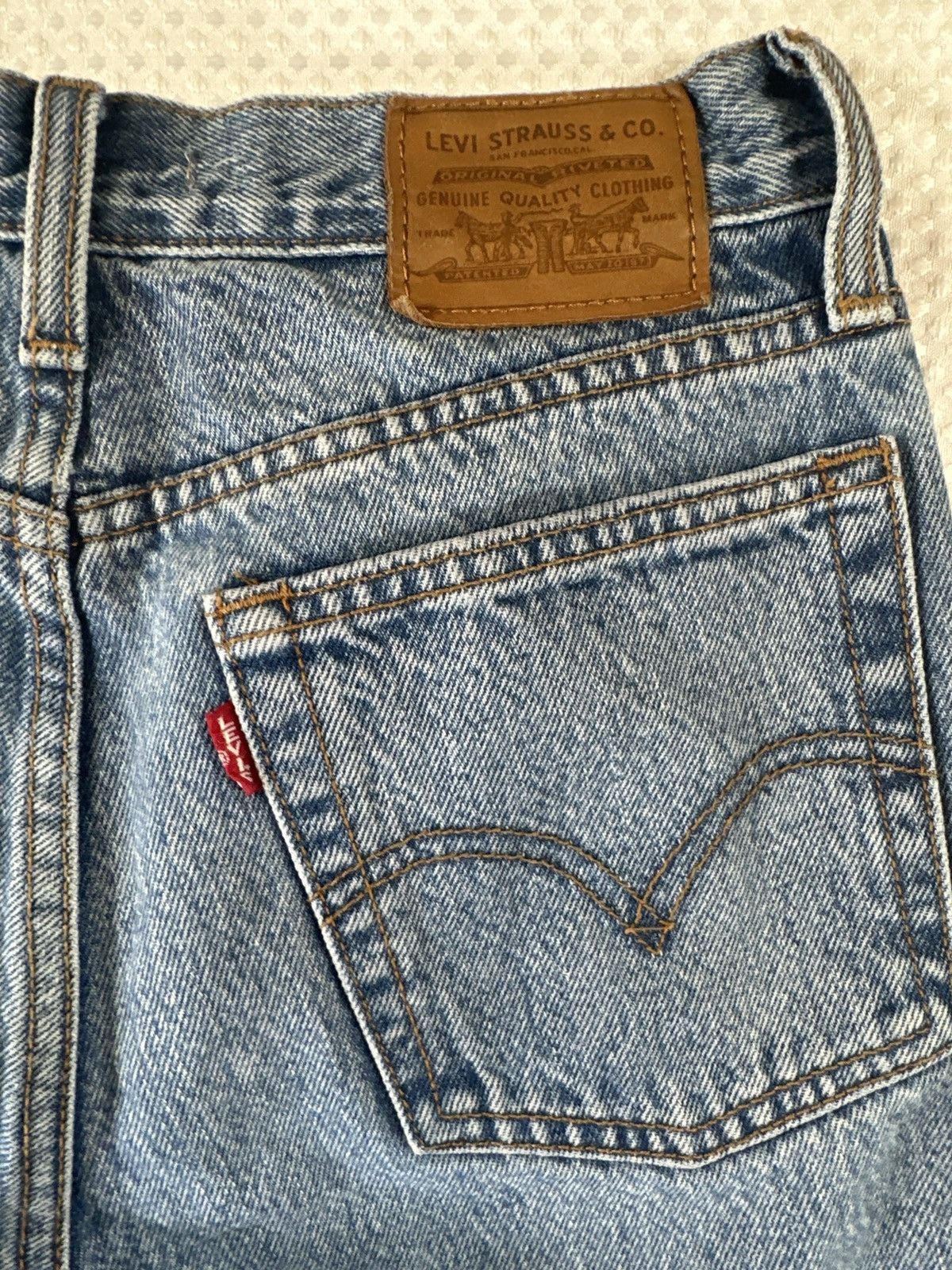 Levi's Levi’s Wedgie Icon Fit in Shut Up Jeans Size 24" / US 00 / IT 34 - 9 Thumbnail