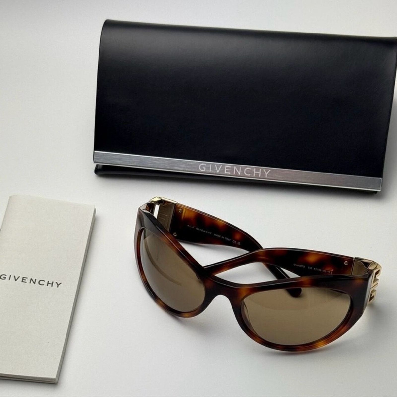 Givenchy New! Givenchy Tortoise SSunglasses, GV40073I 53E, Authentic Size ONE SIZE - 10 Thumbnail