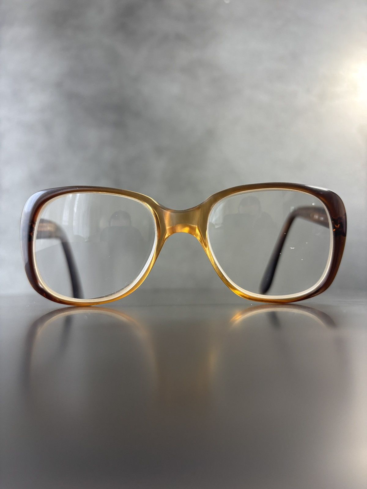 Vintage 1970s Acetate Eyeglasses 80s Vintage Frames Size ONE SIZE - 3 Thumbnail