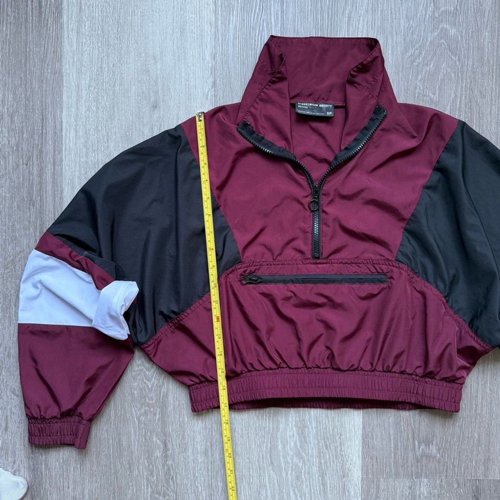 Other Streetwear Society Red and Black Utility Jacket Size S / US 4 / IT 40 - 2 Thumbnail