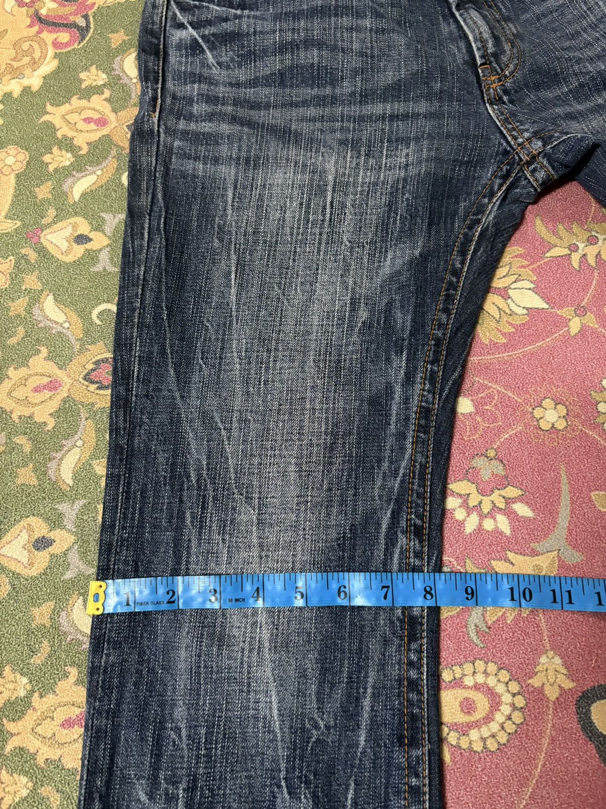 Japanese Brand Vintage Japanese Brand anti-Label JEANS Flare Denim Size US 30 / EU 46 - 17 Thumbnail