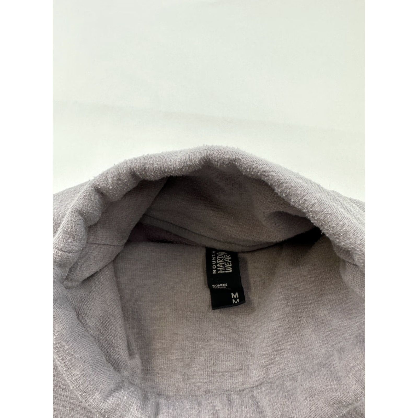 Mountain Hardwear Mountain Hardwear Sweater Womens Medium Gray Ordessa Turtleneck Sweatshirt Size M / US 6-8 / IT 42-44 - 4 Thumbnail