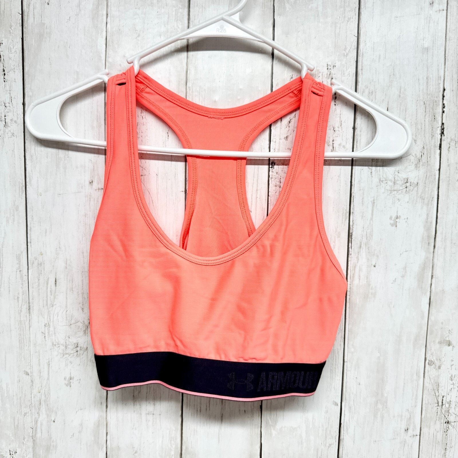 Under Armour Under Amour Coral Racerback Black Elastic Band Athletic Size M / US 6-8 / IT 42-44 - 1 Thumbnail