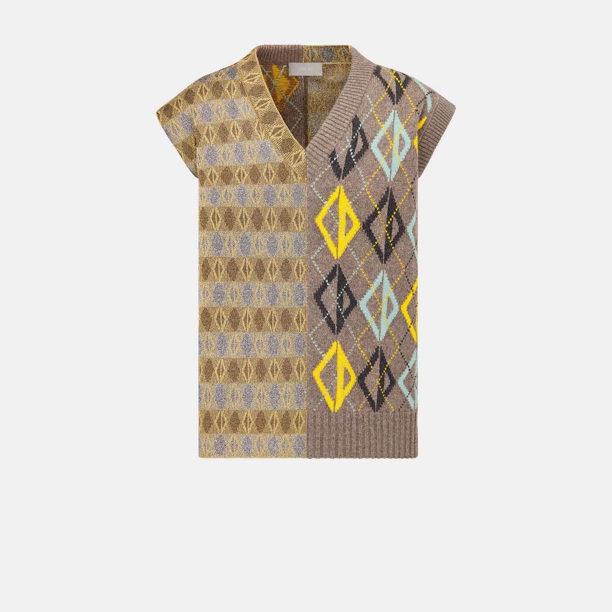 Dior o1bcso1str0125 CD Diamond Sweater Vest in Multicolor Size US S / EU 44-46 / 1 - 1 Thumbnail