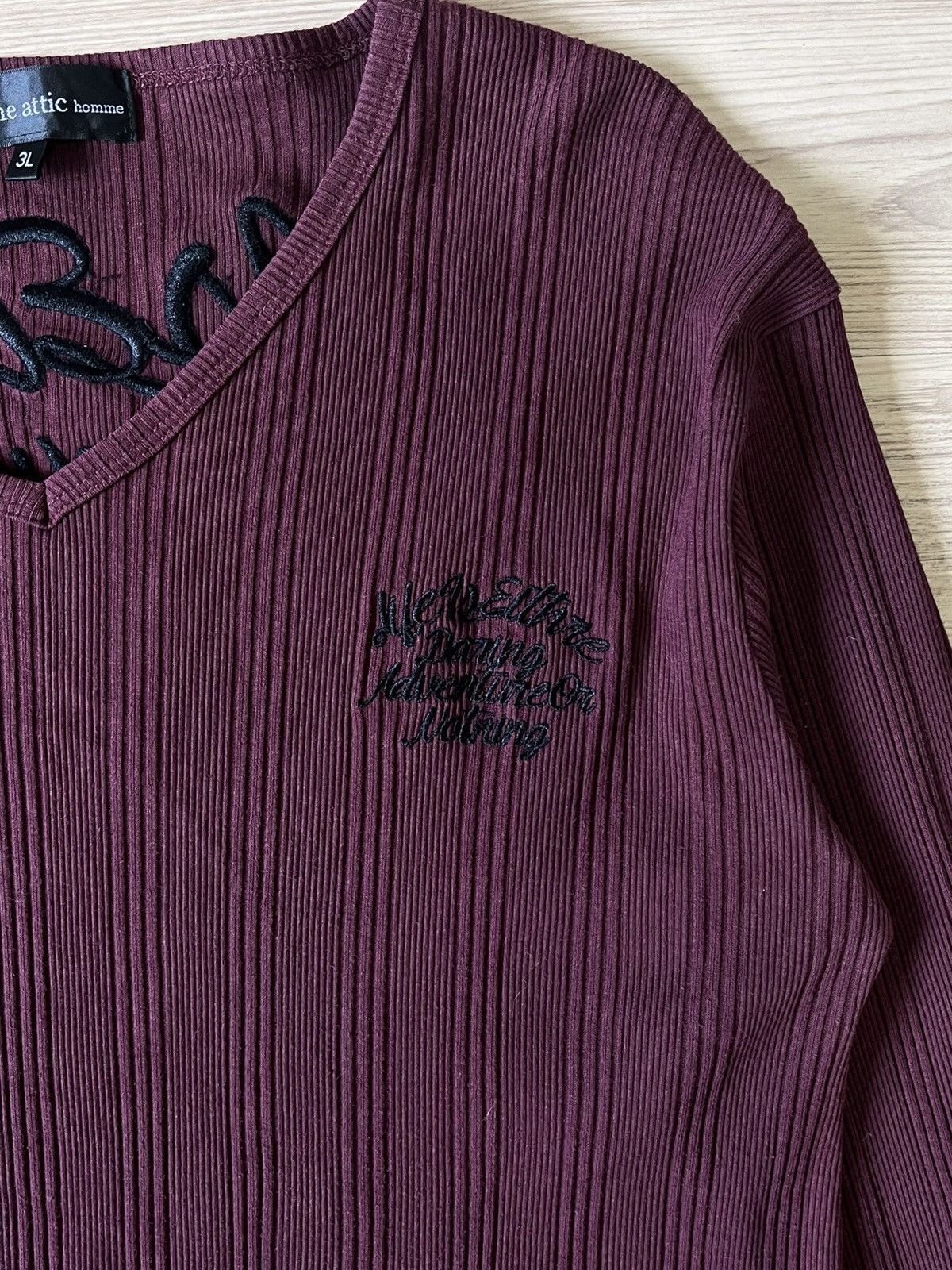 Japanese Brand In The Attic Homme Embroidered Long Sleeve Size US L / EU 52-54 / 3 - 4 Thumbnail