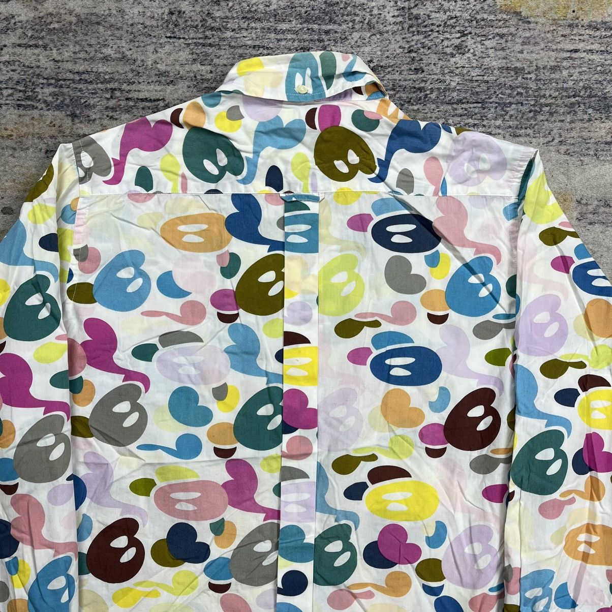 Bape Bape baby milo candy button down shirt Size US S / EU 44-46 / 1 - 8 Thumbnail