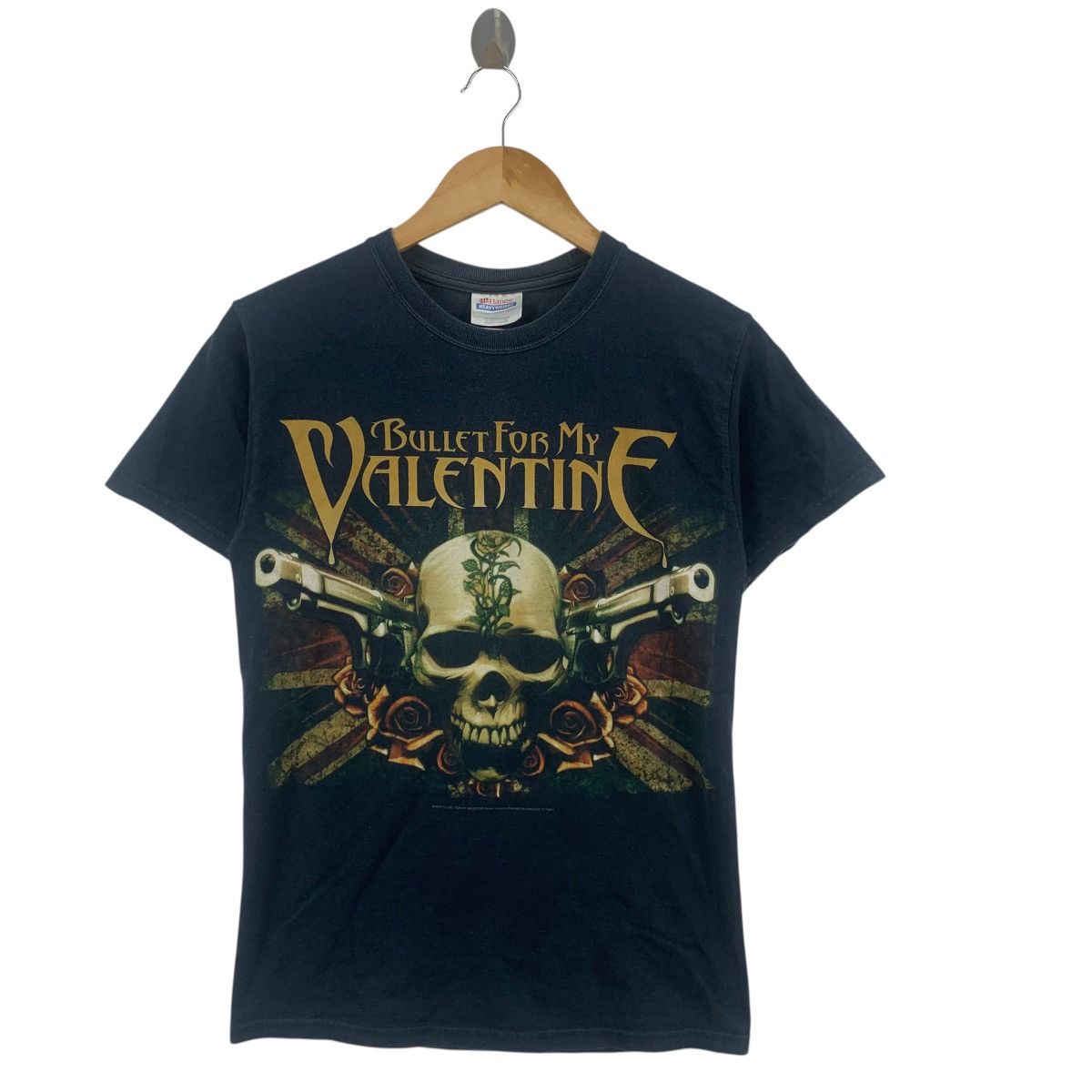 Band Tees Vintage 2008 BULLET FOR MY VALENTINE Emo Band Tee Shirt Top Size US S / EU 44-46 / 1 - 4 Thumbnail