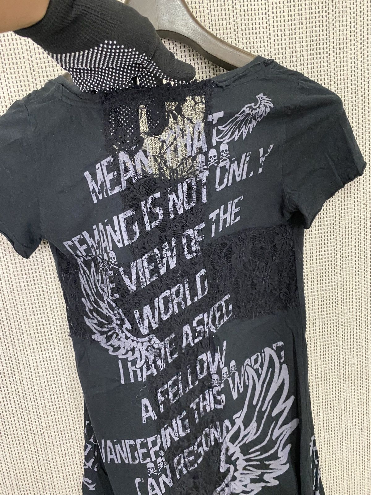 14th Addiction × Japanese Brand × Seditionaries Ghost of harlem mesh blouse cross design punk Size M / US 6-8 / IT 42-44 - 6 Thumbnail