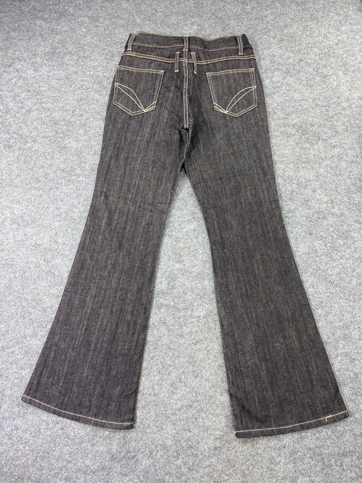 Japanese Brand × Jean Japanese Brand Bootcut Black Jeans - J1051 Size 26" / US 2 / IT 38 - 5 Thumbnail
