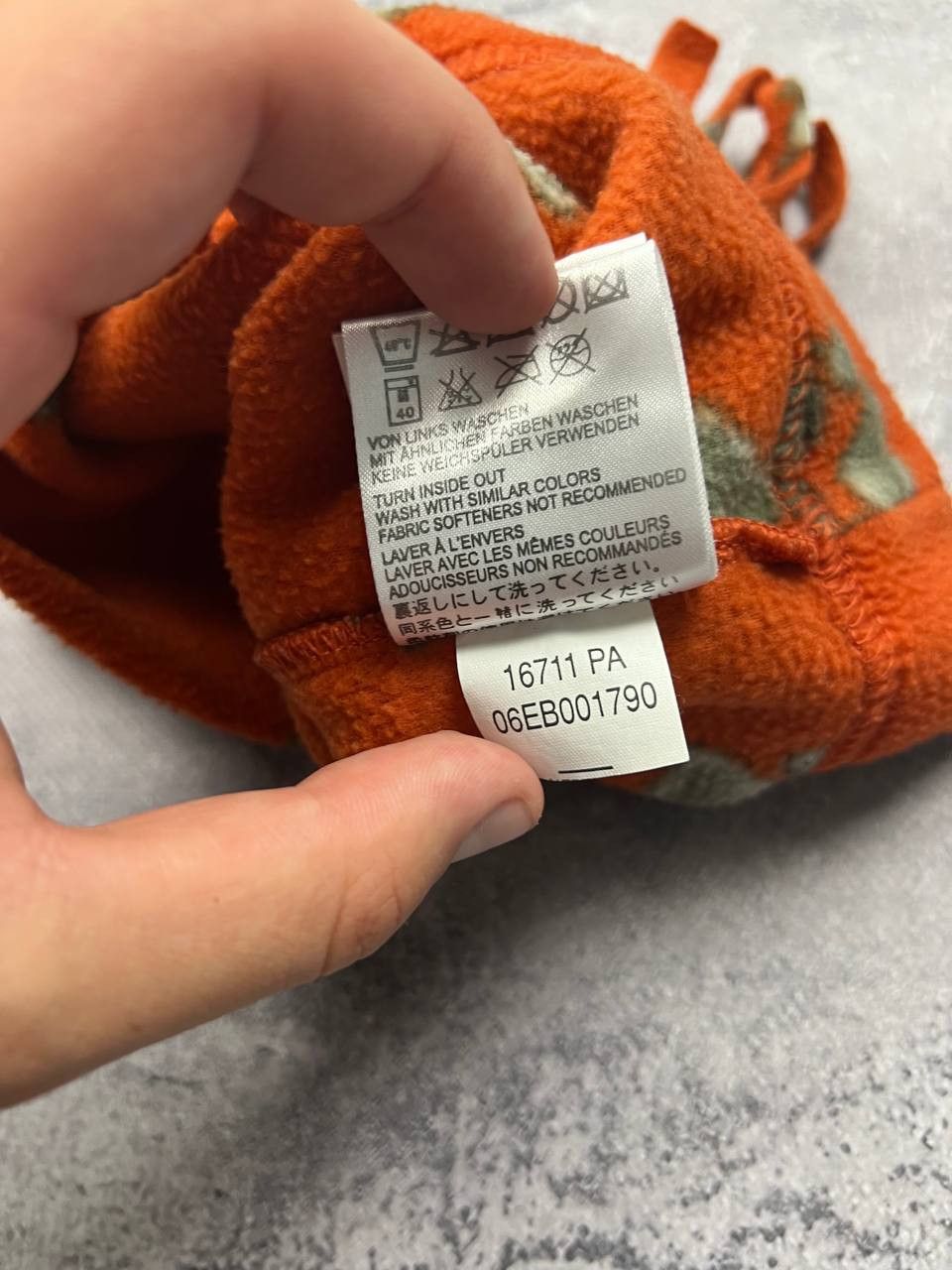 Jack Wolfskin Crazy Y2K Jack Wolfskin Fleece Monogram Raw Logo Hat Size ONE SIZE - 8 Thumbnail