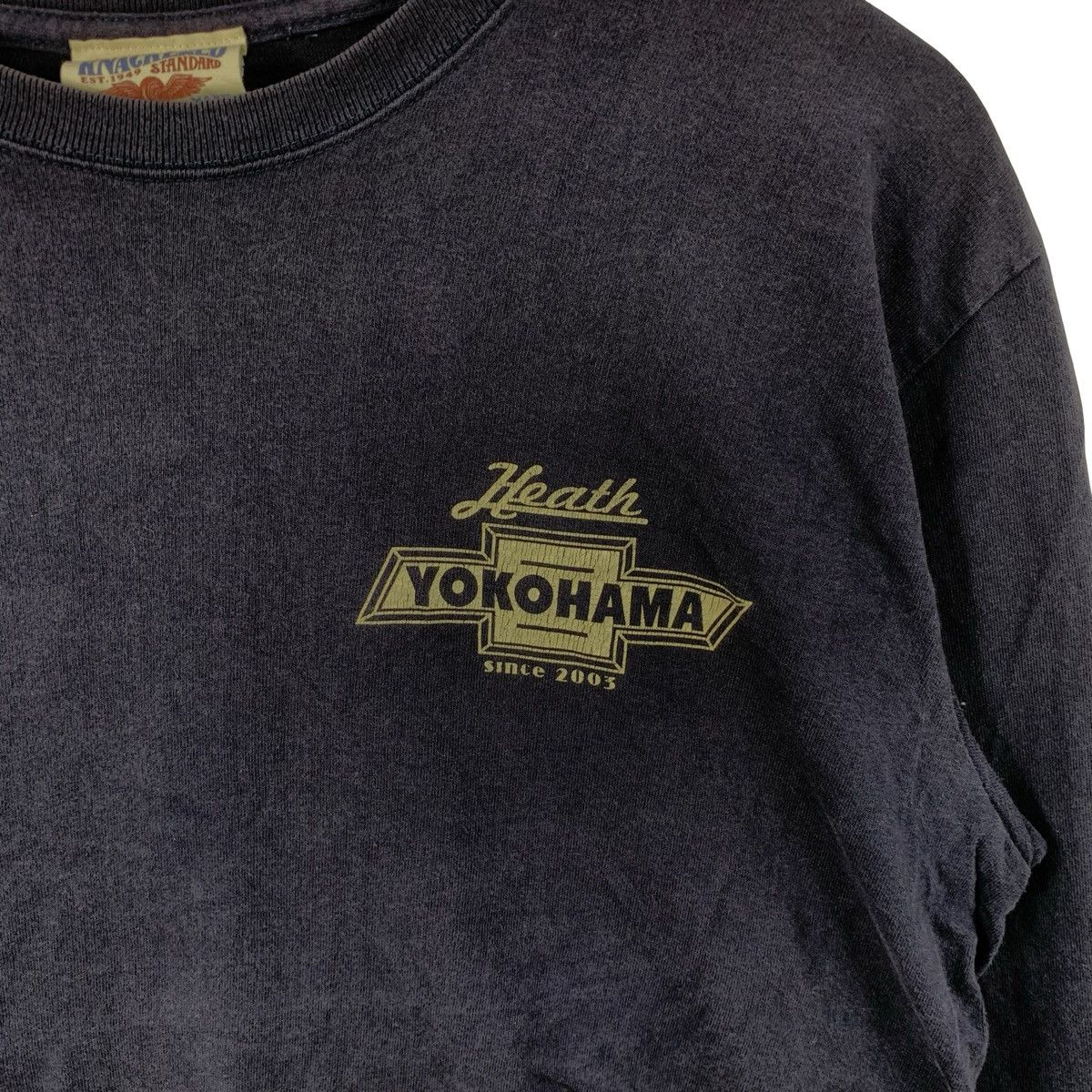 Vintage Vintage Yokohama Japan Long Sleeve Small Chest Logo Size US L / EU 52-54 / 3 - 6 Thumbnail