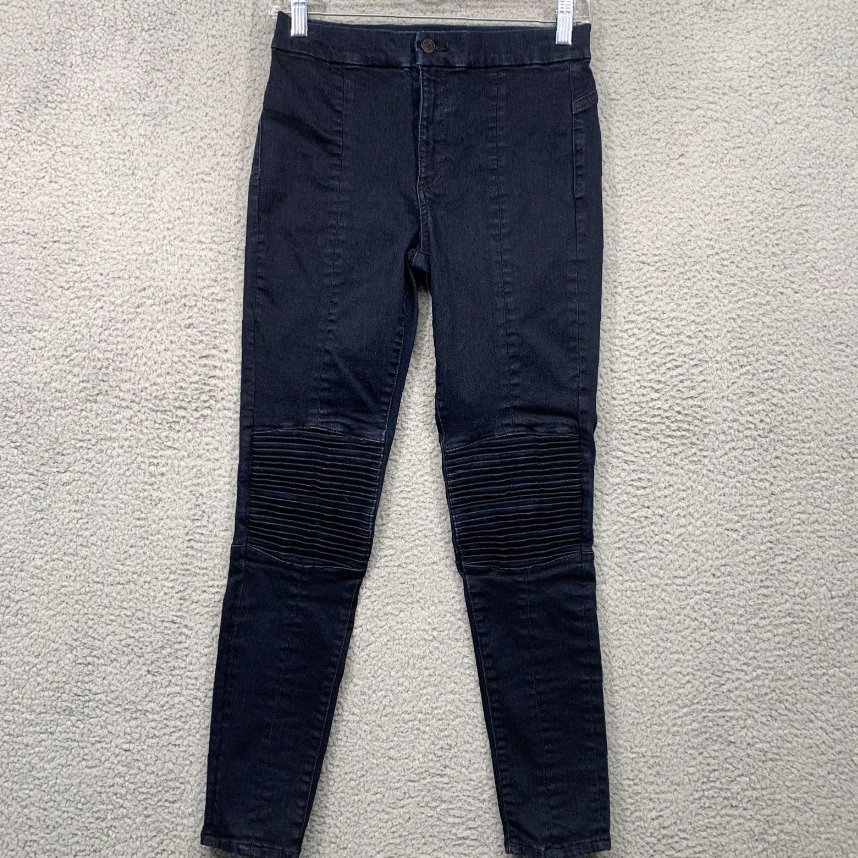 Gap Gap Jeggings Juniors Size 4R Dark Blue True Skinny Denim Jeans High Rise Stretch Size 27" / US 4 / IT 40 - 2 Thumbnail