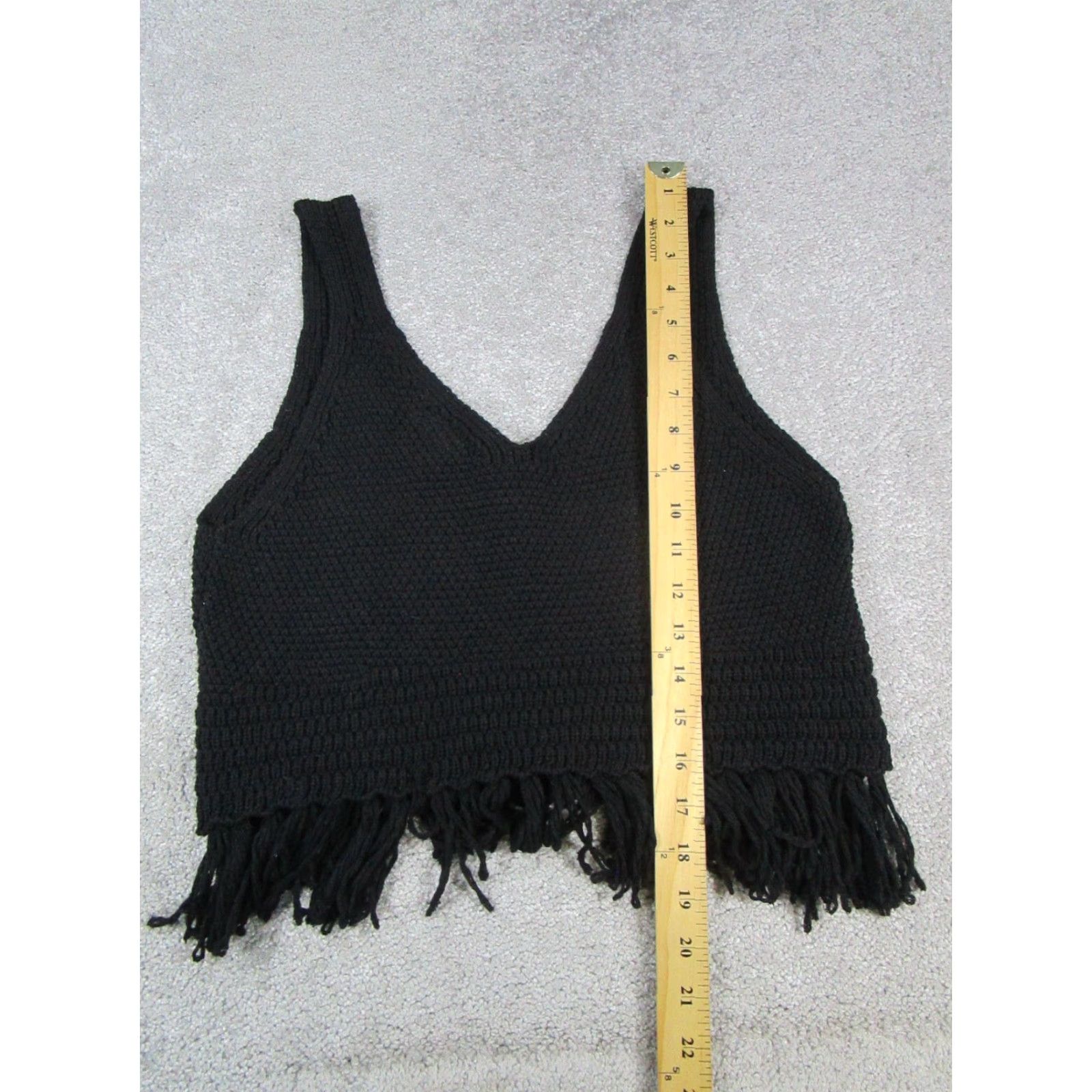 Vintage Pilcro Tank Top Womens Small Black Knit Tank Pilcro Womens Small Black Knit Size S / US 4 / IT 40 - 7 Thumbnail
